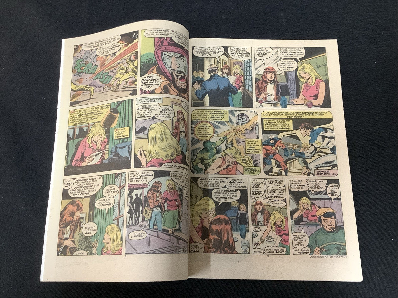 Ms. Marvel #2 (Marvel Comics February 1977) NM- (9.2) John Buscema/Joe Sinnott