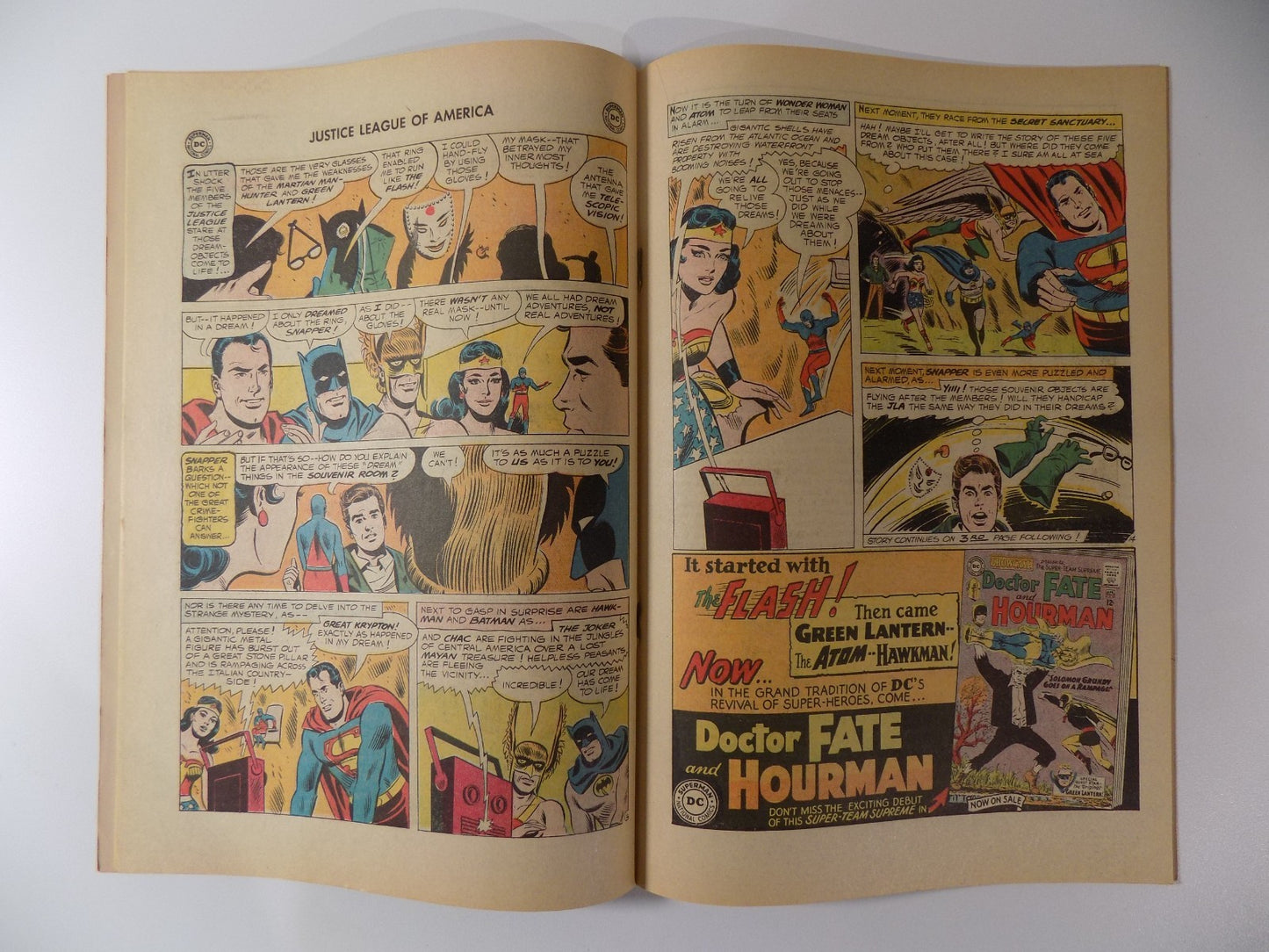 Justice League of America #34 DC Comic March 1965 Fine