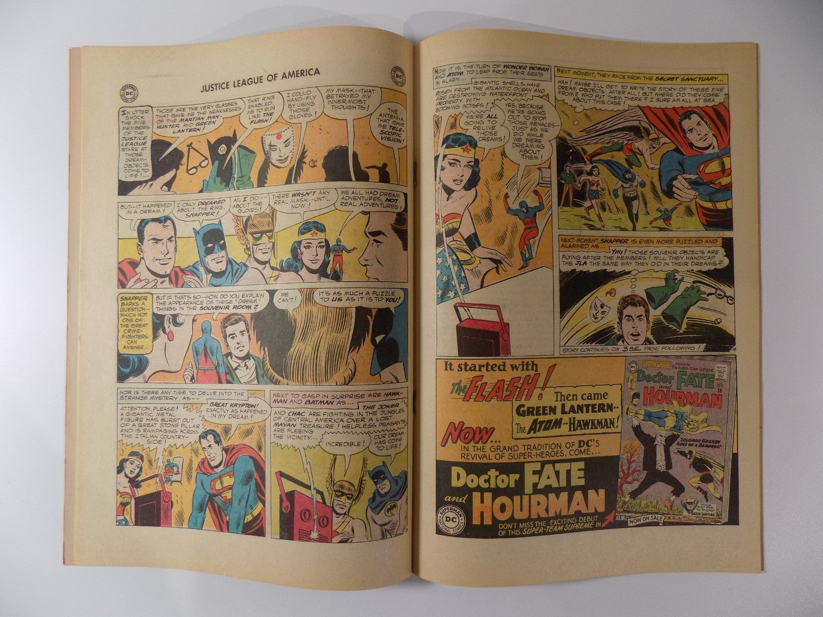 Justice League of America #34 DC Comic March 1965 Fine