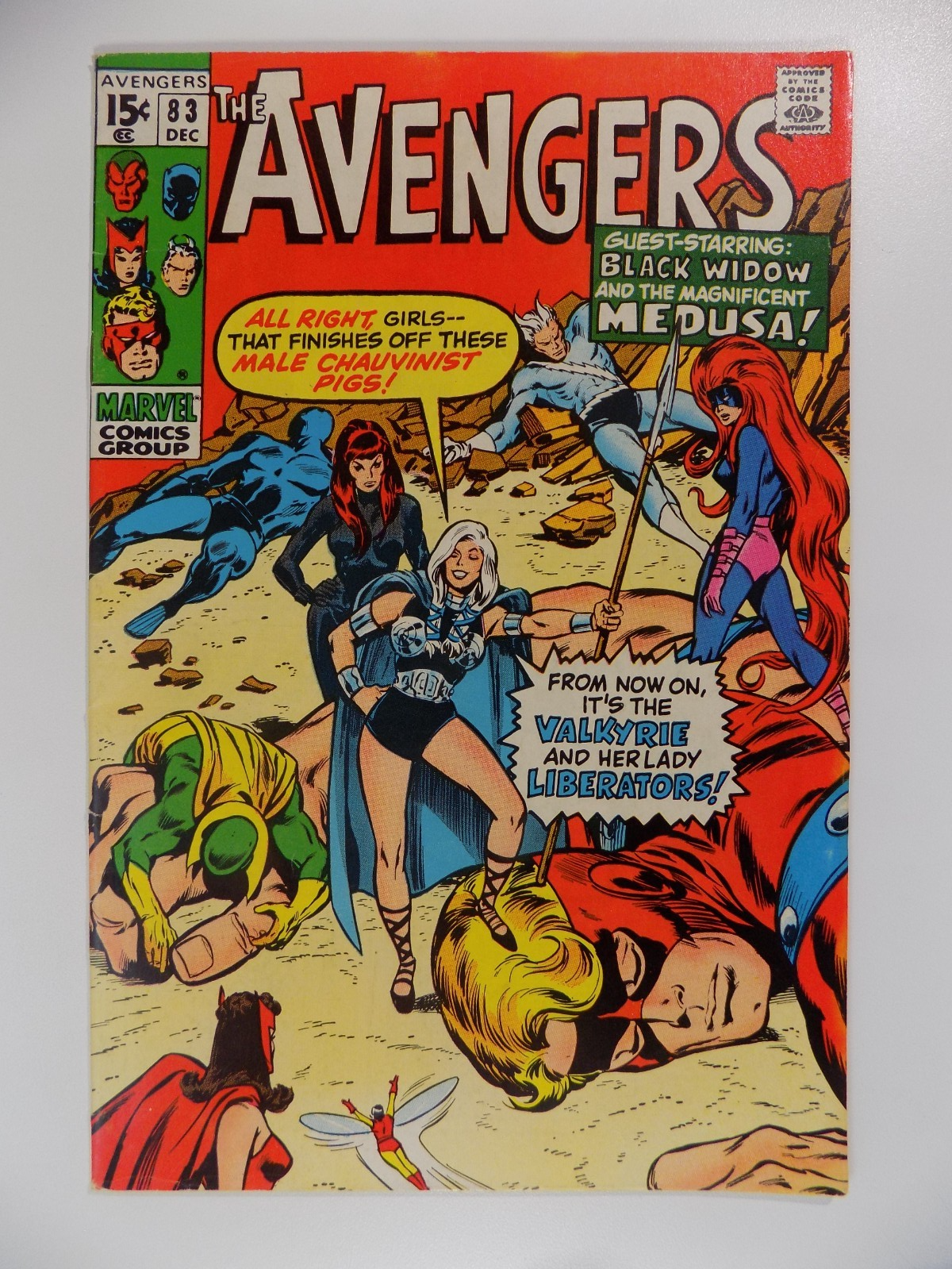 Avengers #83 Marvel Comic December 1970 Very Fine