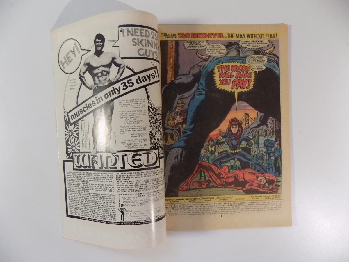 Daredevil #96 Marvel Comic February 1973 Very Fine