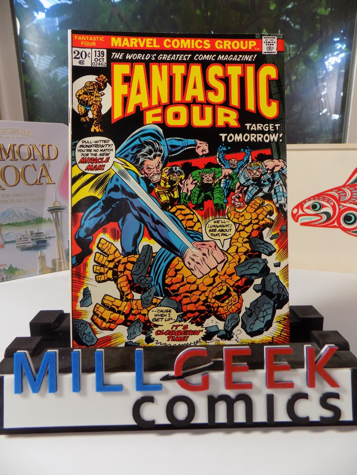 Fantastic Four #139 Marvel Comic October 1973 Very Fine+