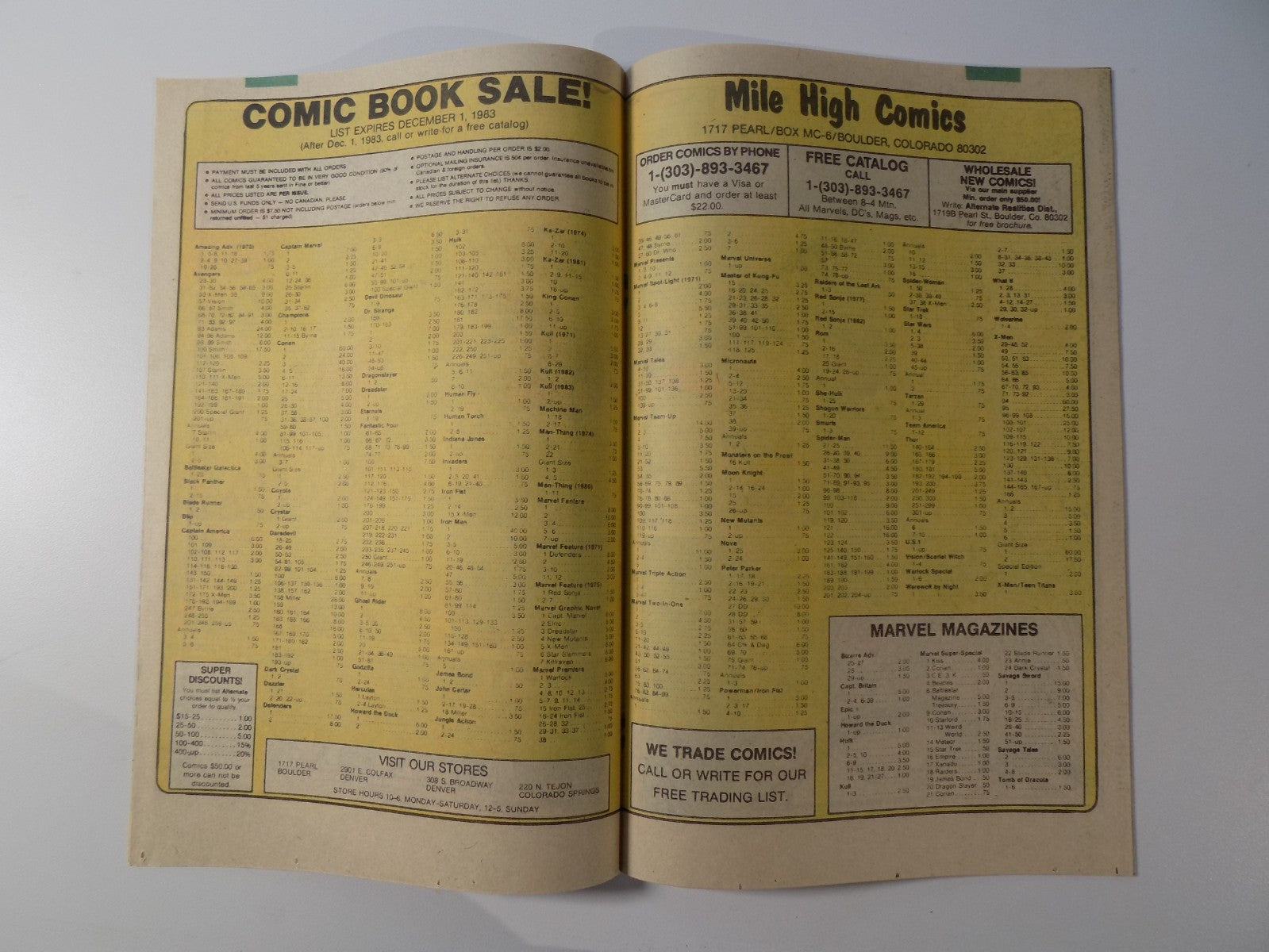 Amazing Spider-Man #244 Marvel Comic Near Mint- September 1983