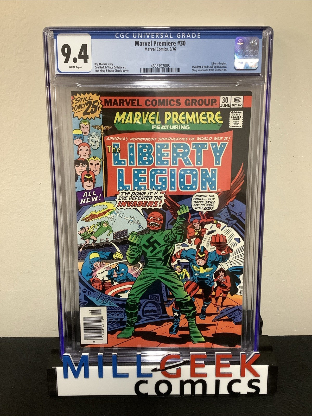 Marvel Premiere #30 (Marvel Comics June 1976) CGC Graded 9.4 (NM) White Pages