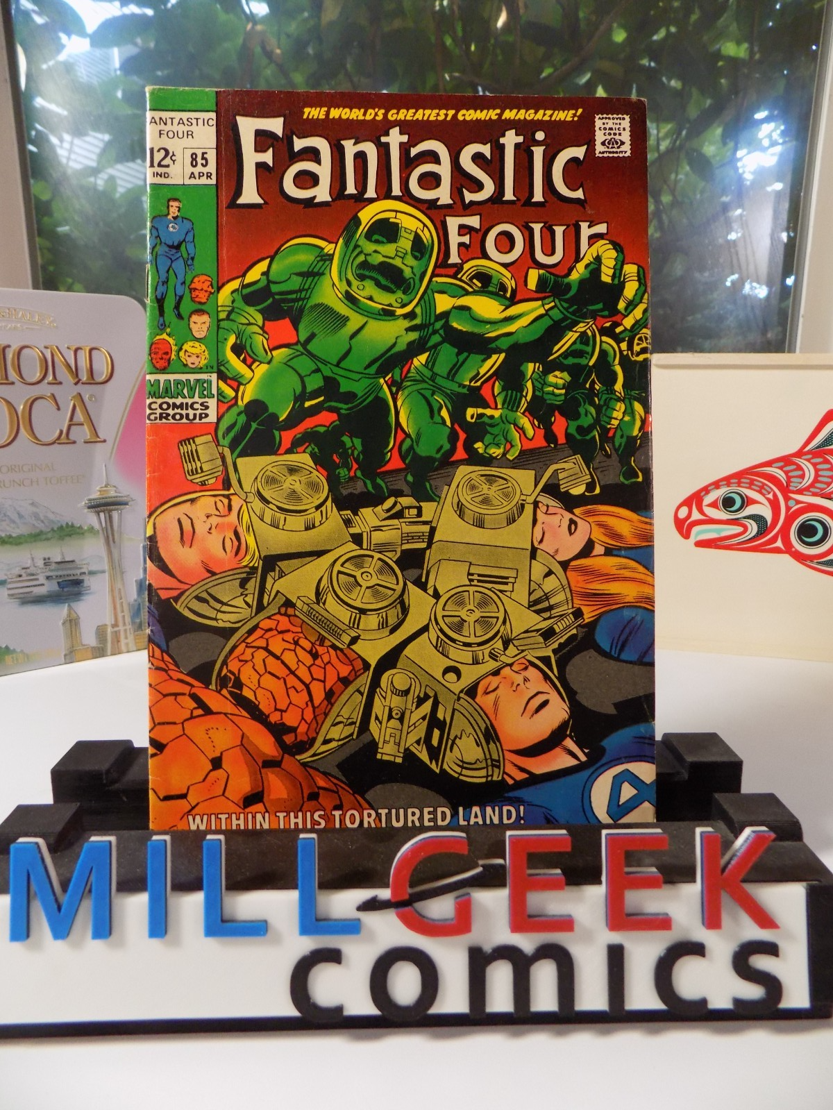 Fantastic Four #85 Marvel Comic April 1969 Fine-