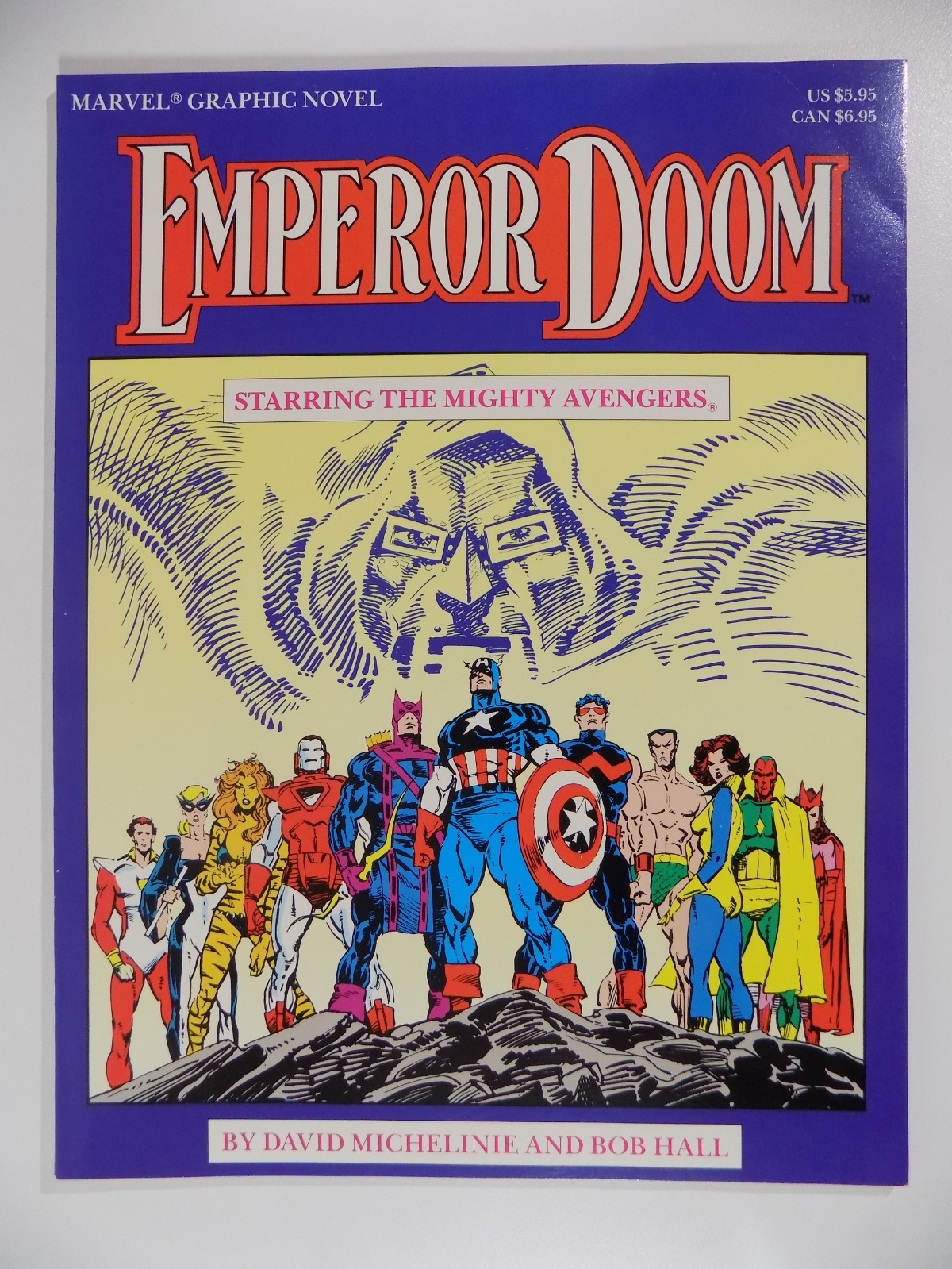 Emperor Doom Marvel Graphic Novel #27 First Print Near Mint- 1987