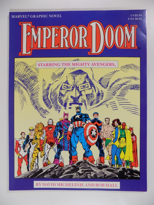 Emperor Doom Marvel Graphic Novel #27 First Print Near Mint- 1987