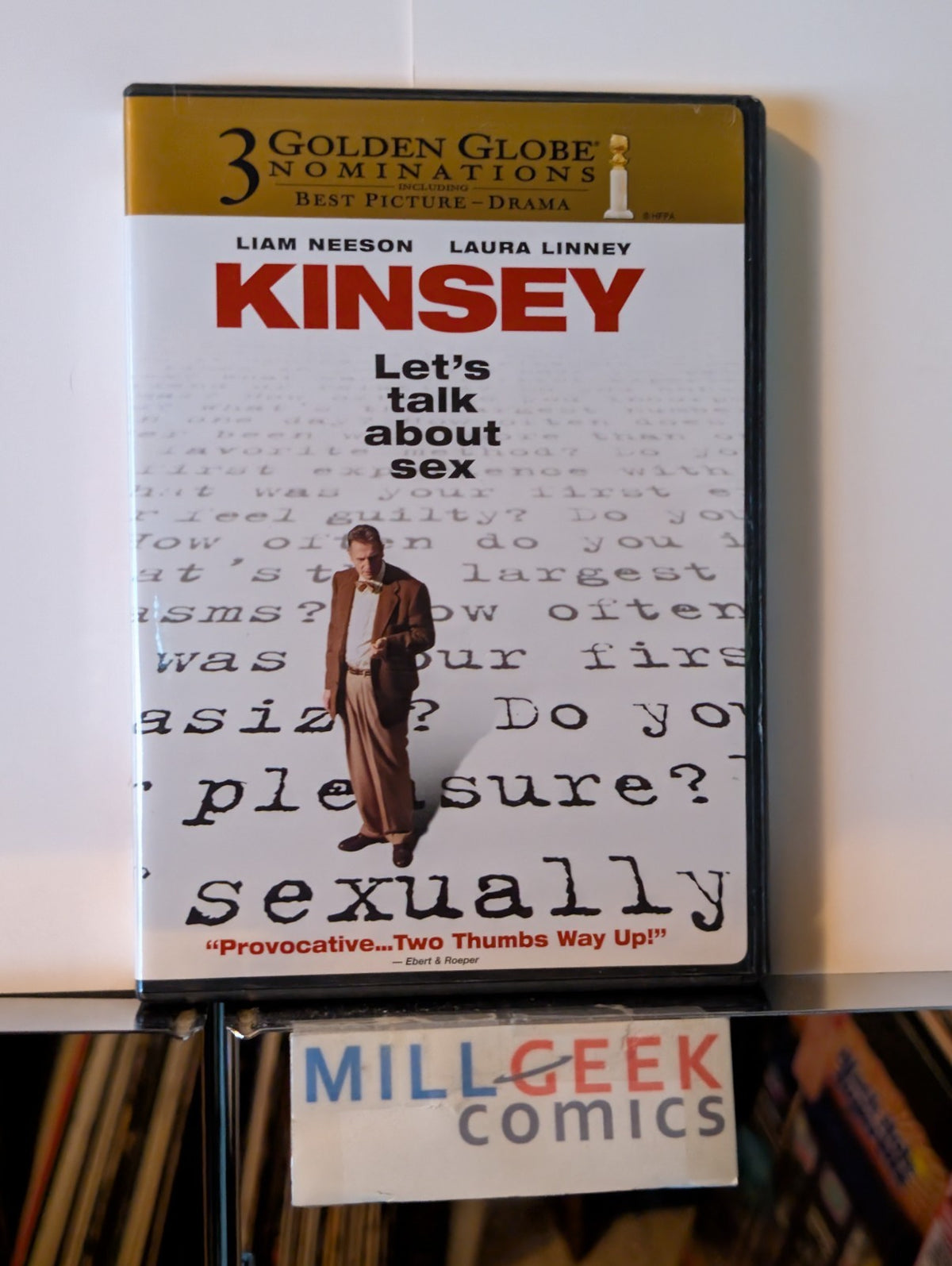 Kinsey - Liam Neeson & Laura Linney, Widescreen (DVD 2005) -JD