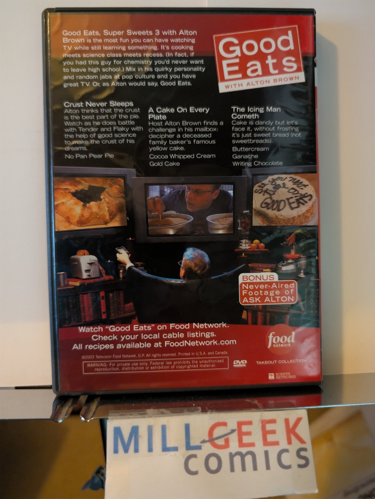 Good Eats with Alton Brown, Lot of 18 DVDs, Over 50 Episodes! (DVD) -JD