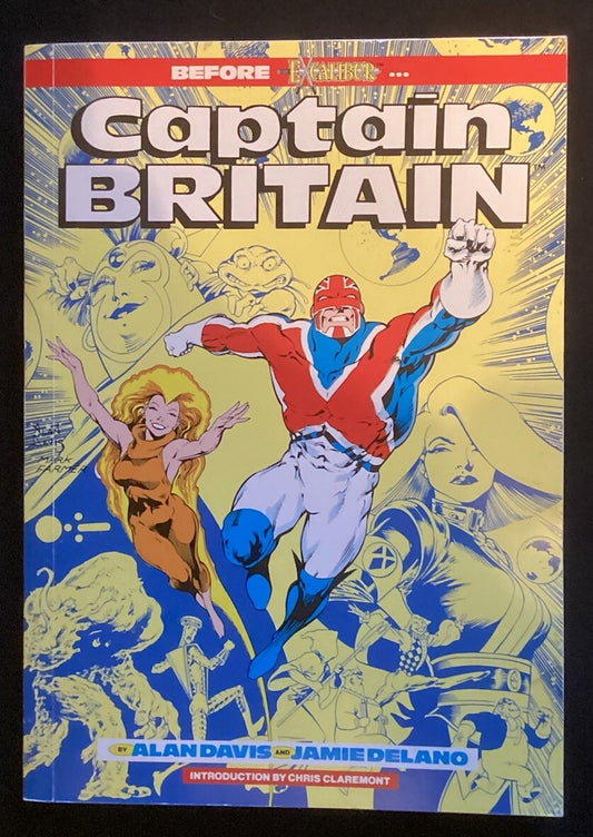 Marvel Captain Britain Dipped in Magic Clothed Science (1988)