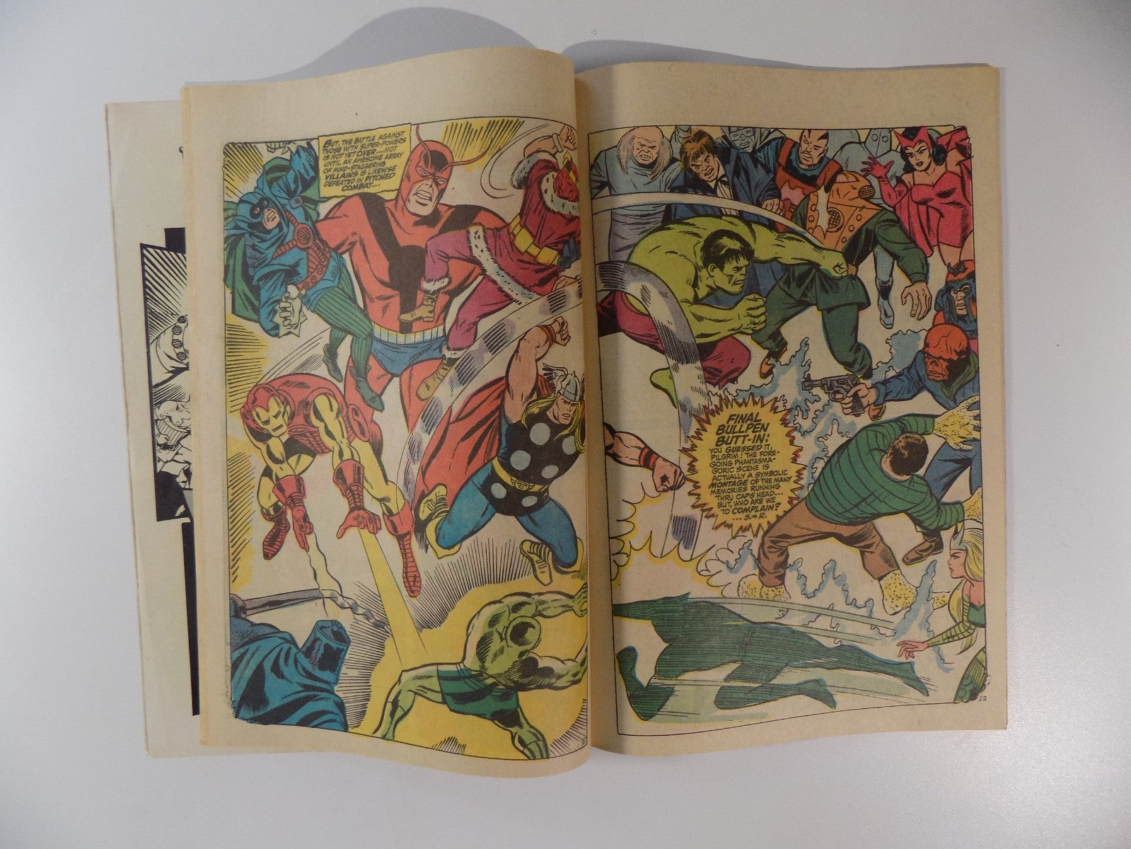 Avengers King-Size Special! #2 Marvel Comic September 1968 Fine-