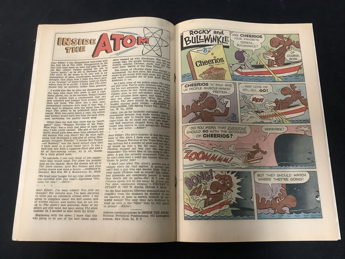 The Atom #15 (DC Comics October-November 1964) VG/F (5.) Gardner Fox/Gil Kane
