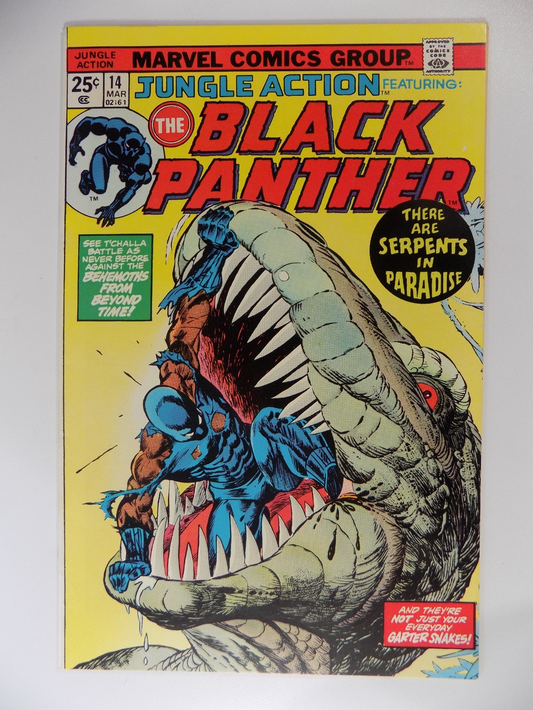 Jungle Action #14 Marvel Comic March 1975 Very Fine/Near Mint