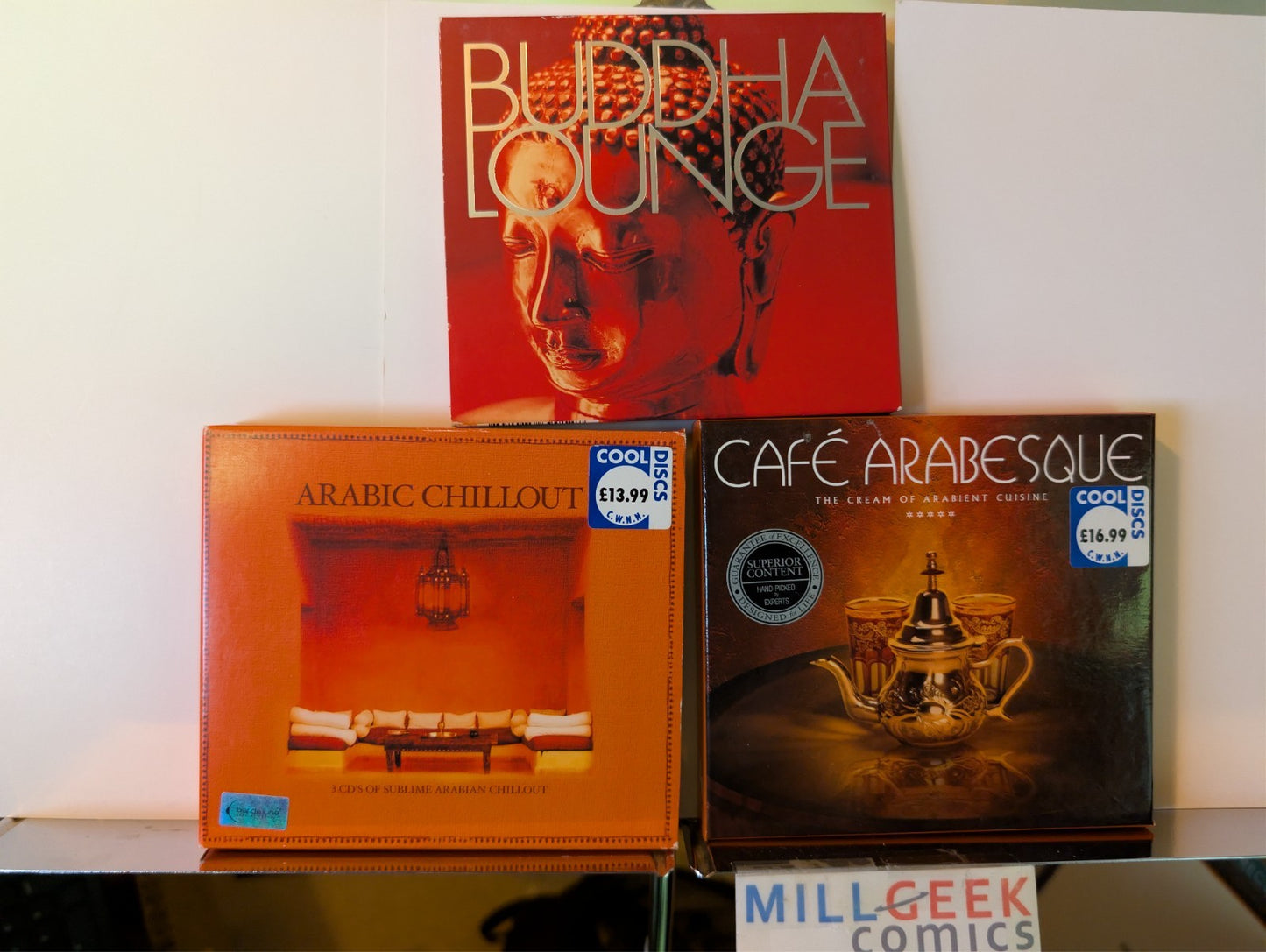 World Chillout Music 7 CDs (Buddha Lounge, Arabic Chillout, Cafe Arabesque) -JD