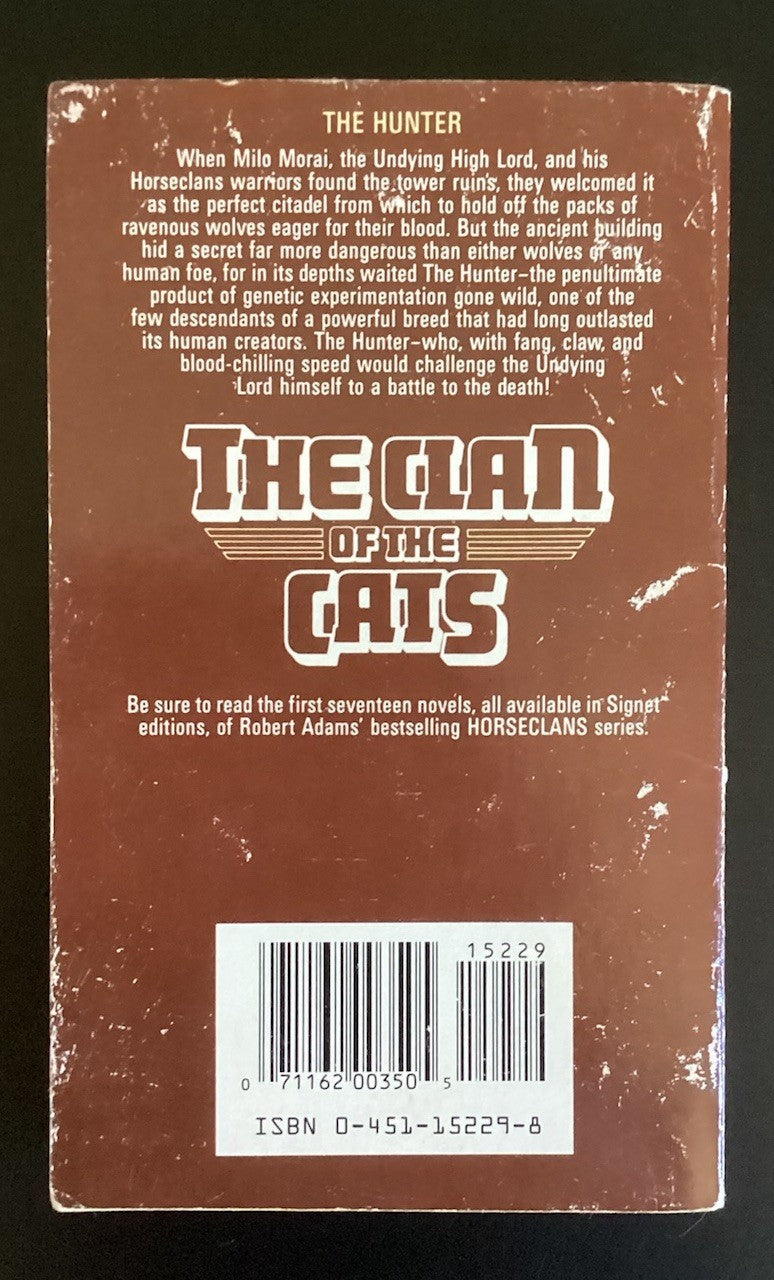 The Clan of the Cats Horseclans #18 Robert Adams 1988 1st Signet JD