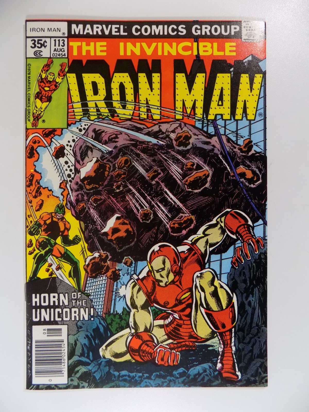 Iron Man #113 Marvel Comic August 1978 Near Mint-