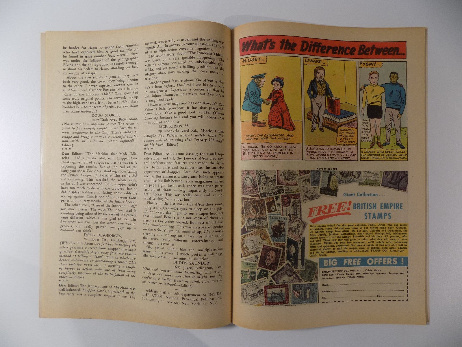 Atom #6 DC Comic May 1963 Fine/Very Fine