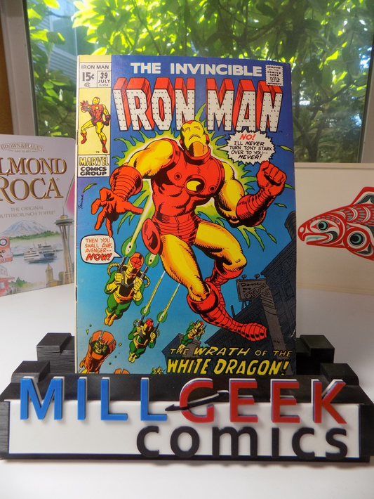 Iron Man #39 Marvel Comic July 1971 Very Fine-