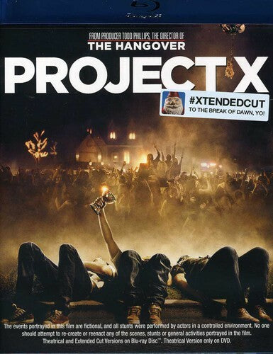 Project X, Todd Phillips (Blu-Ray) Brand New -JD