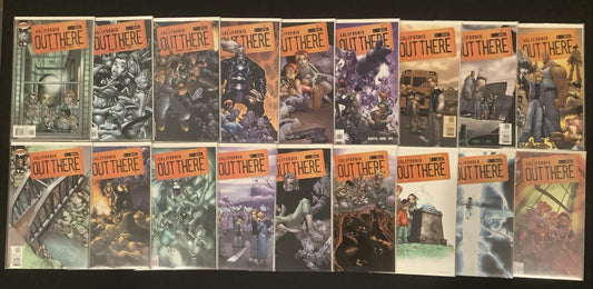 Out there ##1-18 + Variants Complete Comic Set, Cliffhanger, Augustyn/Ramos