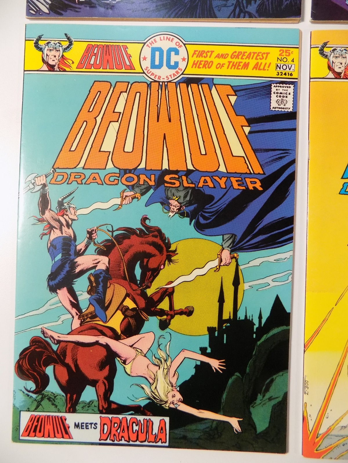 Beowulf Dragon Slayer #1-6 DC Comics May 1975-March 1976 VF or Better