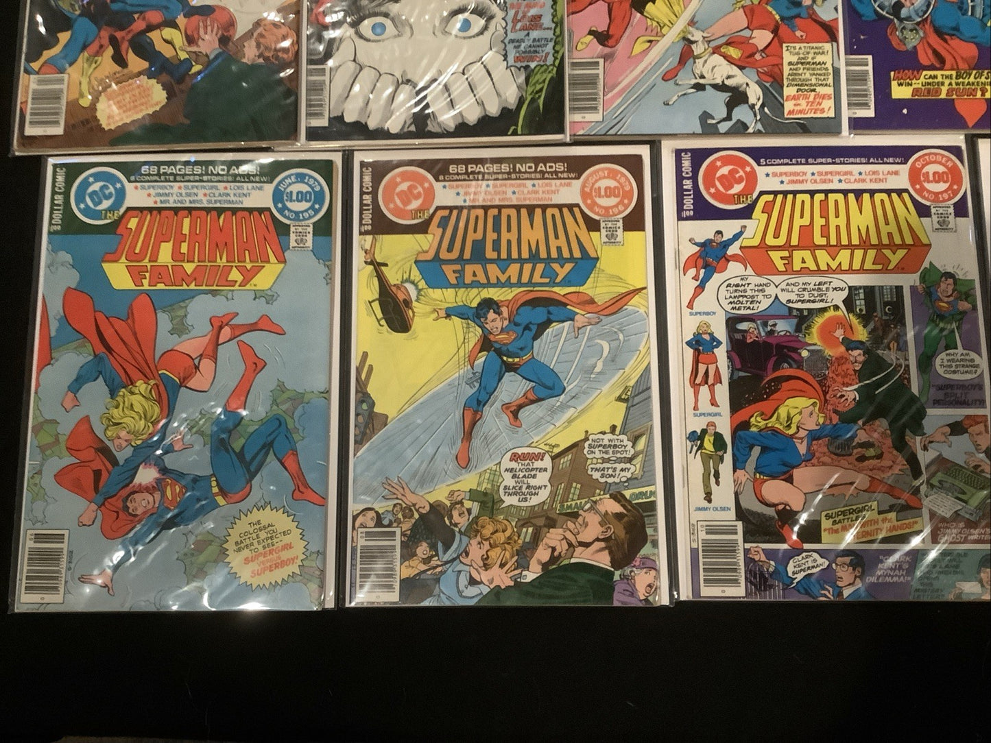 The Superman Family #188-213 Comic Lot, DC Comics, Ross Andru, Gerry Conway,1978