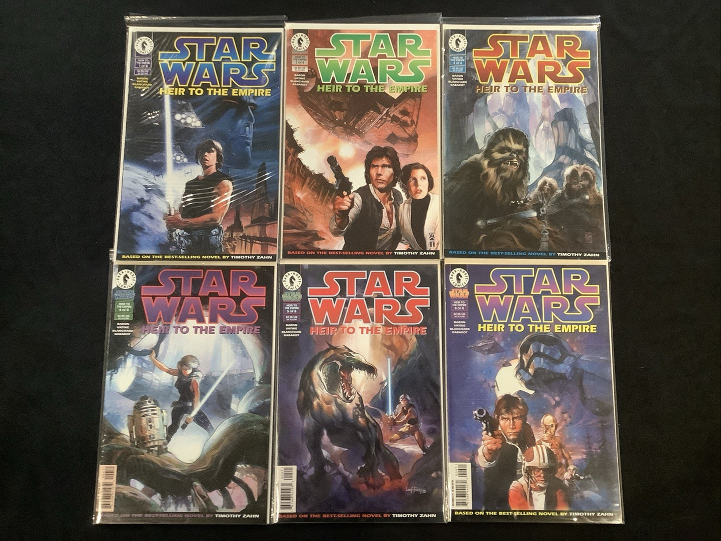 Star Wars: Heir to the Empire #1-6 Complete Comic Set, 1st Thrawn & Mara Jade