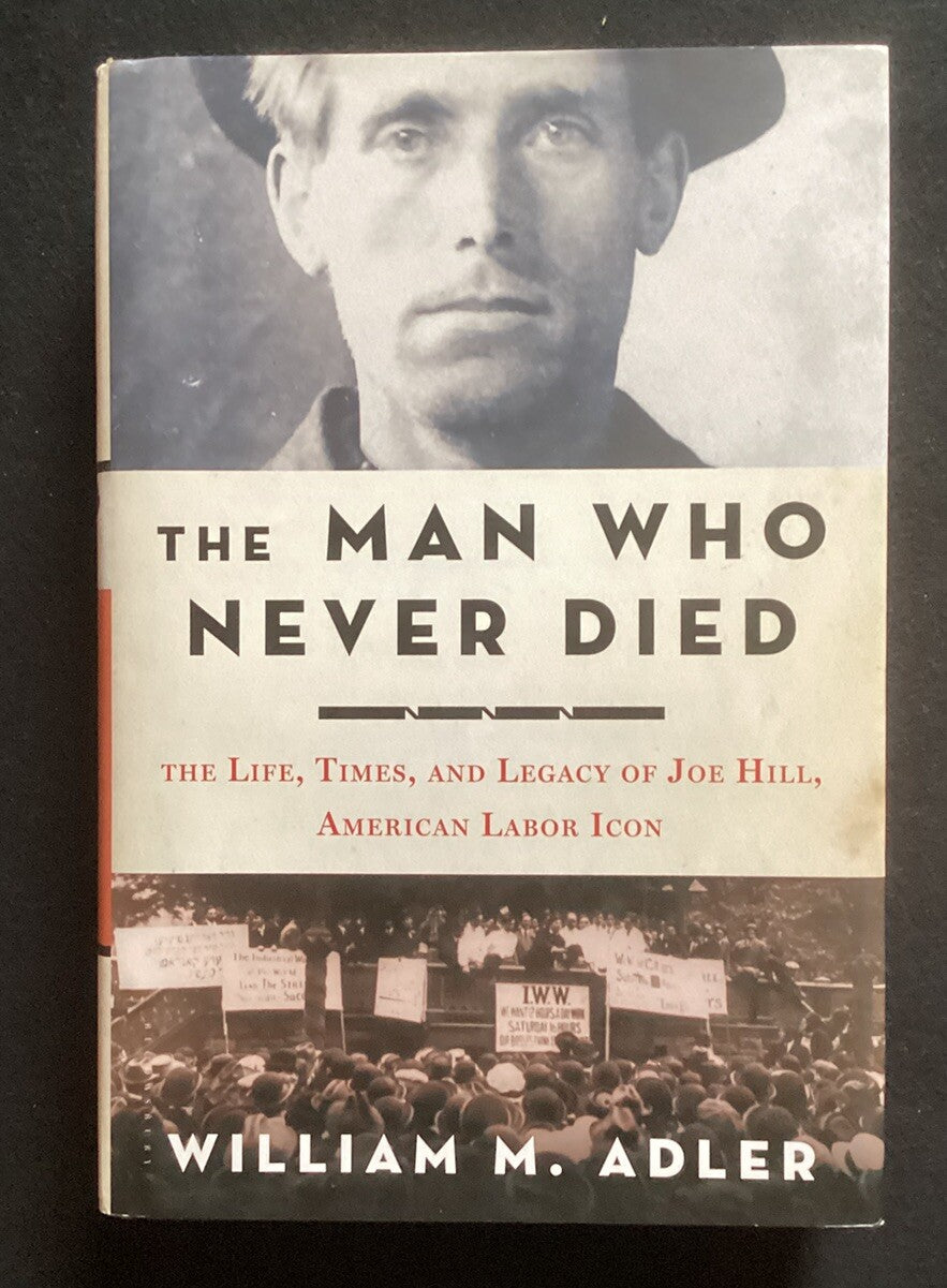William M. Adler "The Man Who Never Died" First U.S. Edition -JD
