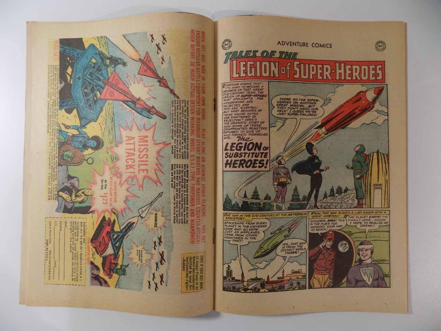 Adventure Comics #306 DC Comic March 1963 Fine/Very Fine