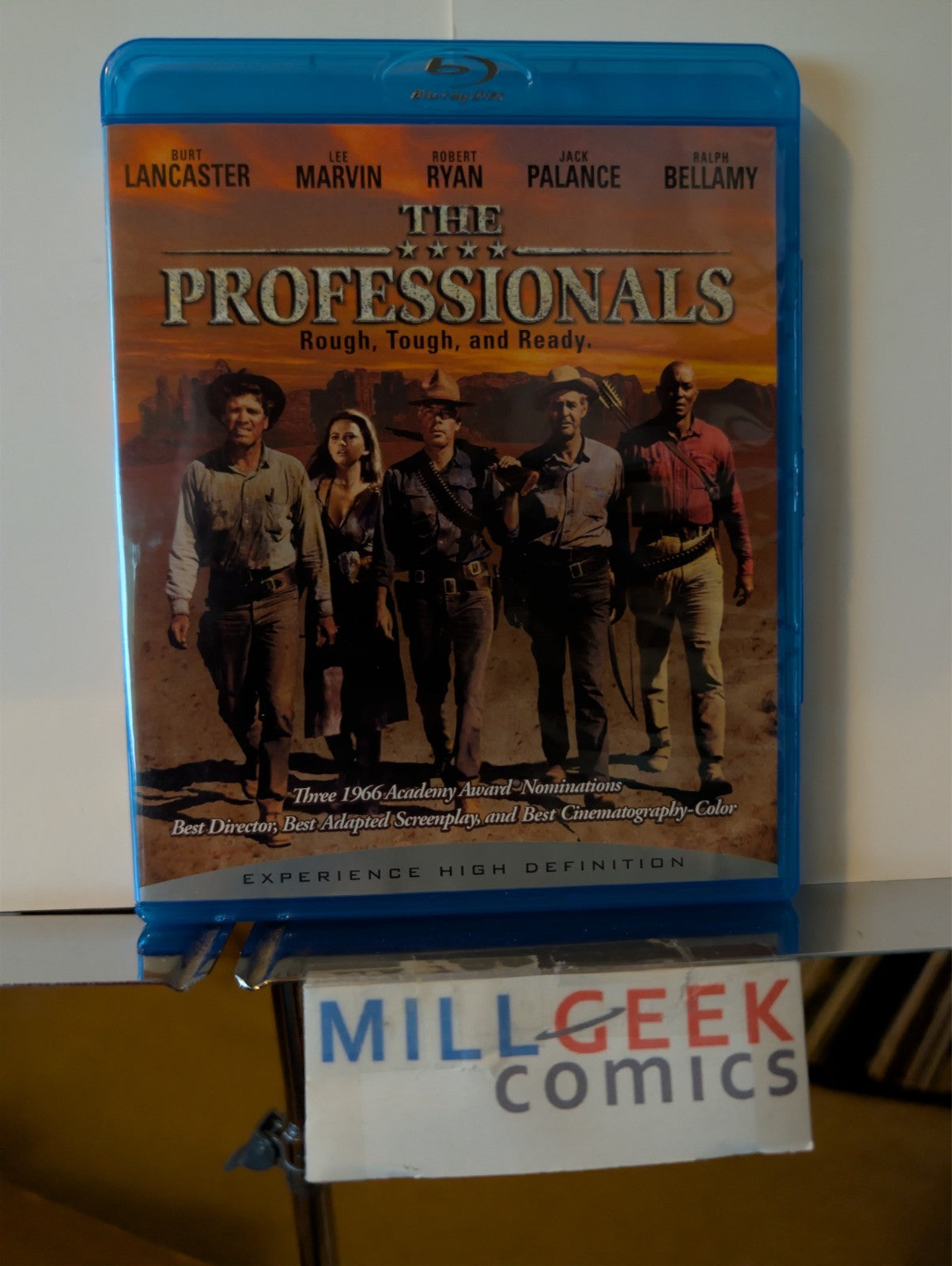 The Big Country / The Professionals, 2 Western Movie Set (Blu-ray) -JD