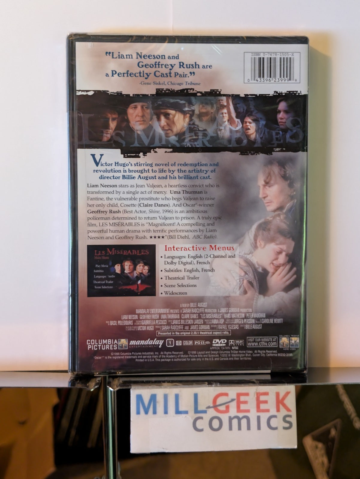 Les Miserables / Chicago, 2 Musical Movie Lot (DVD) -JD
