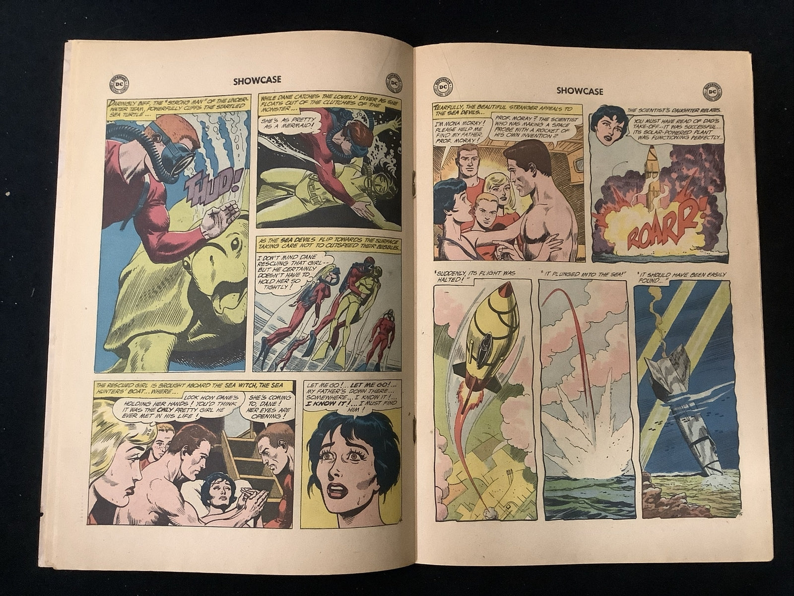 Showcase #28 (1960) G+ (2.5) 2nd App Sea Devils, Bob Kanigher/Russ Heath