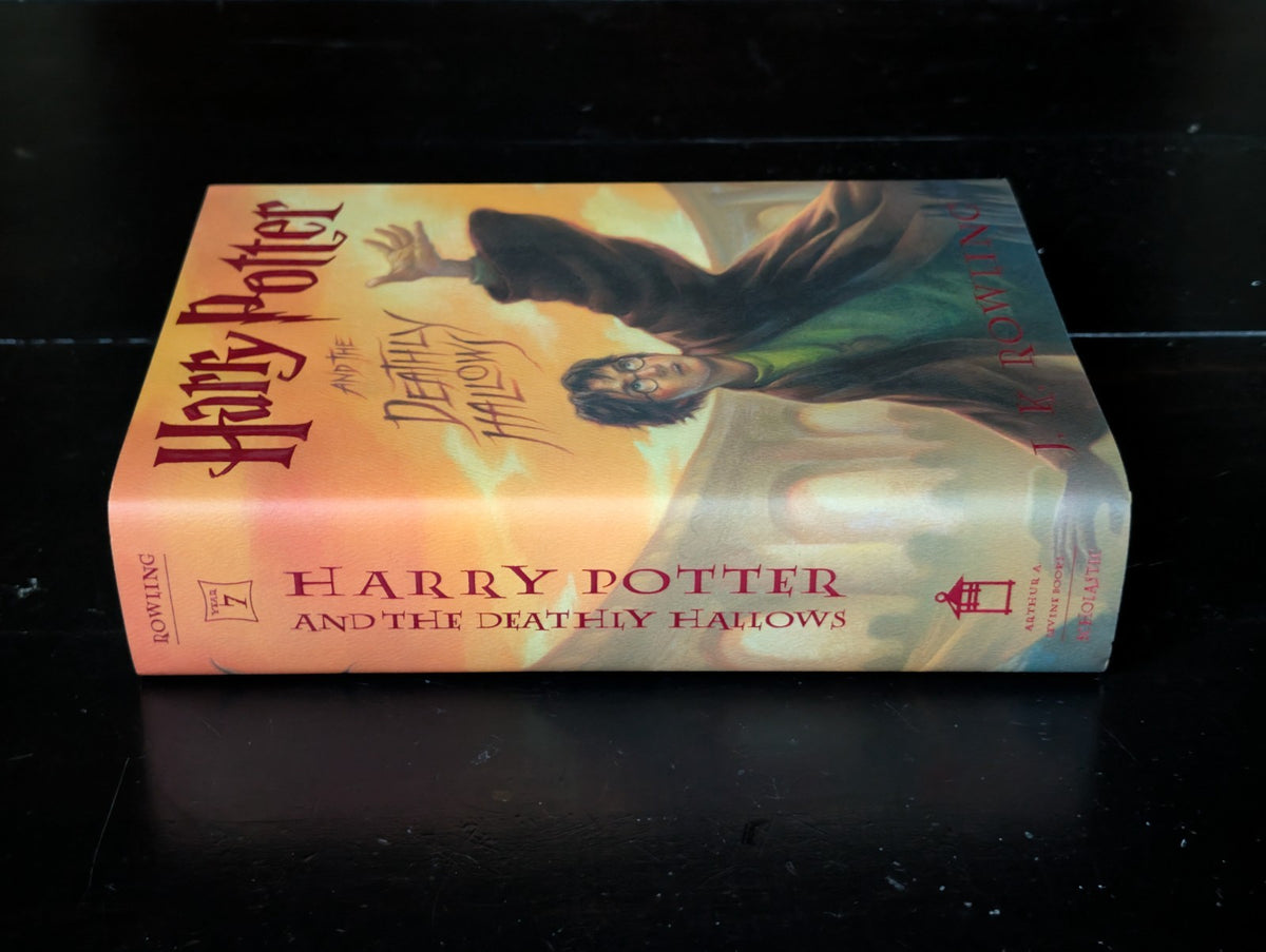 Harry Potter and the Deathly Hallows by J.K. Rowling, 2007 HC First Ed -JD