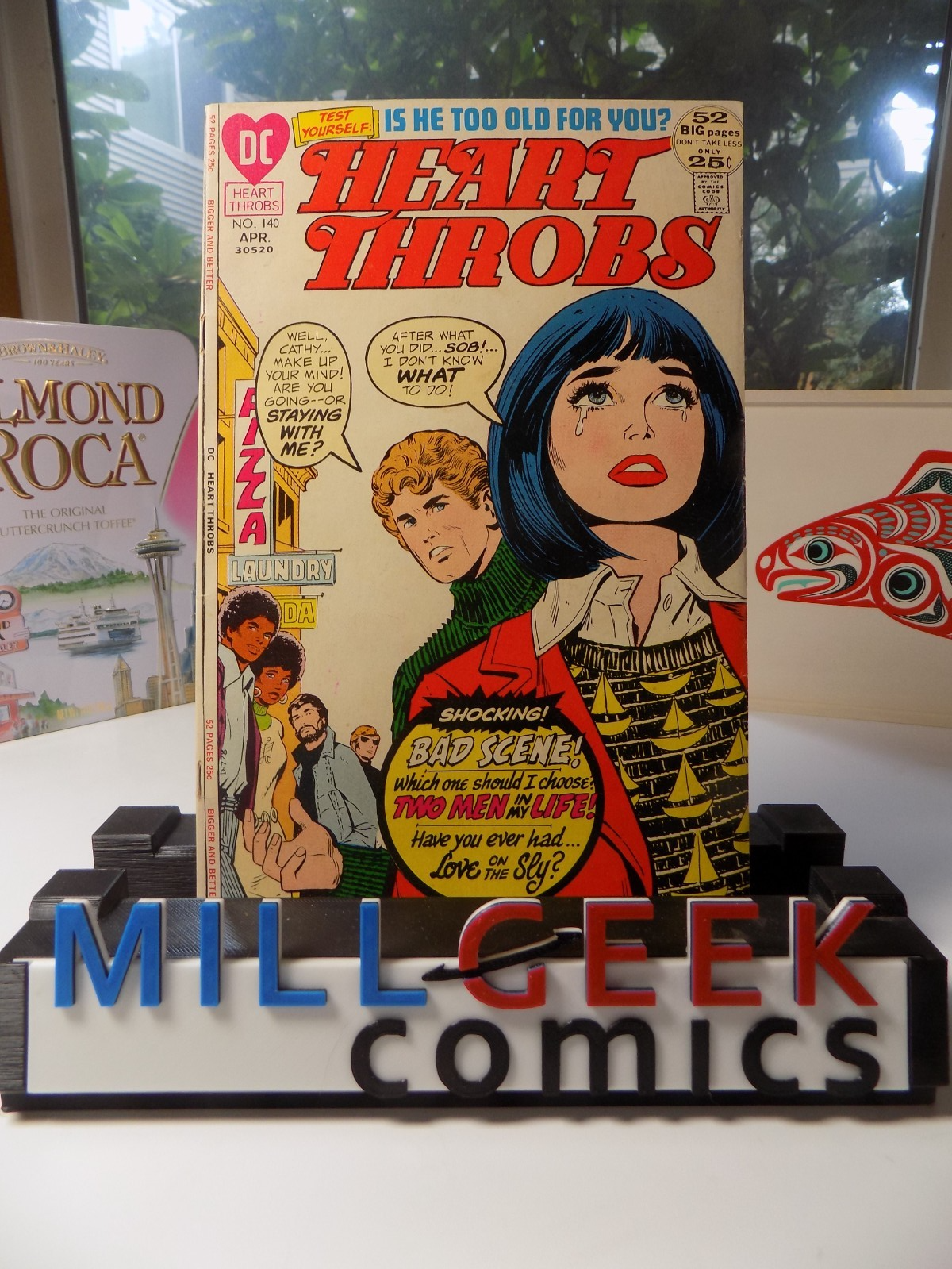 Heart Throbs #140 DC Comic April 1972 Fine/Very Fine