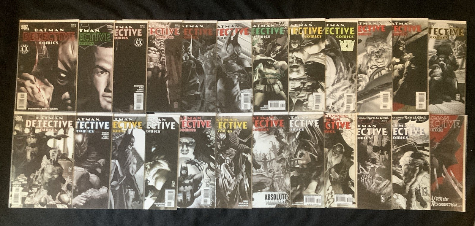 Detective Comics #817-840 Comic Lot, DC Comics, Paul Dini/Dustin Nguyen