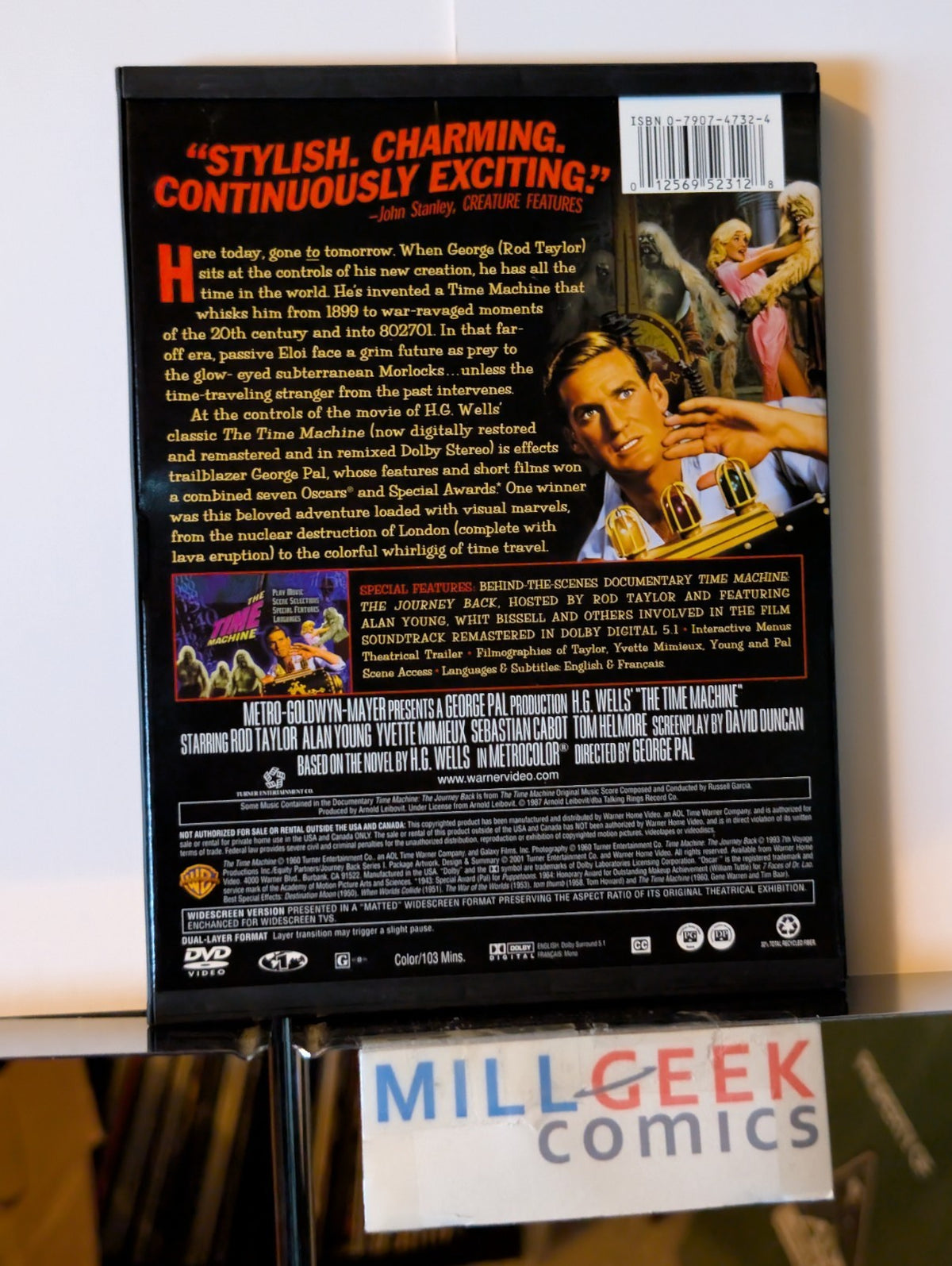 Destination Moon / The Time Machine, George Pal & H.G. Wells (DVD) -JD