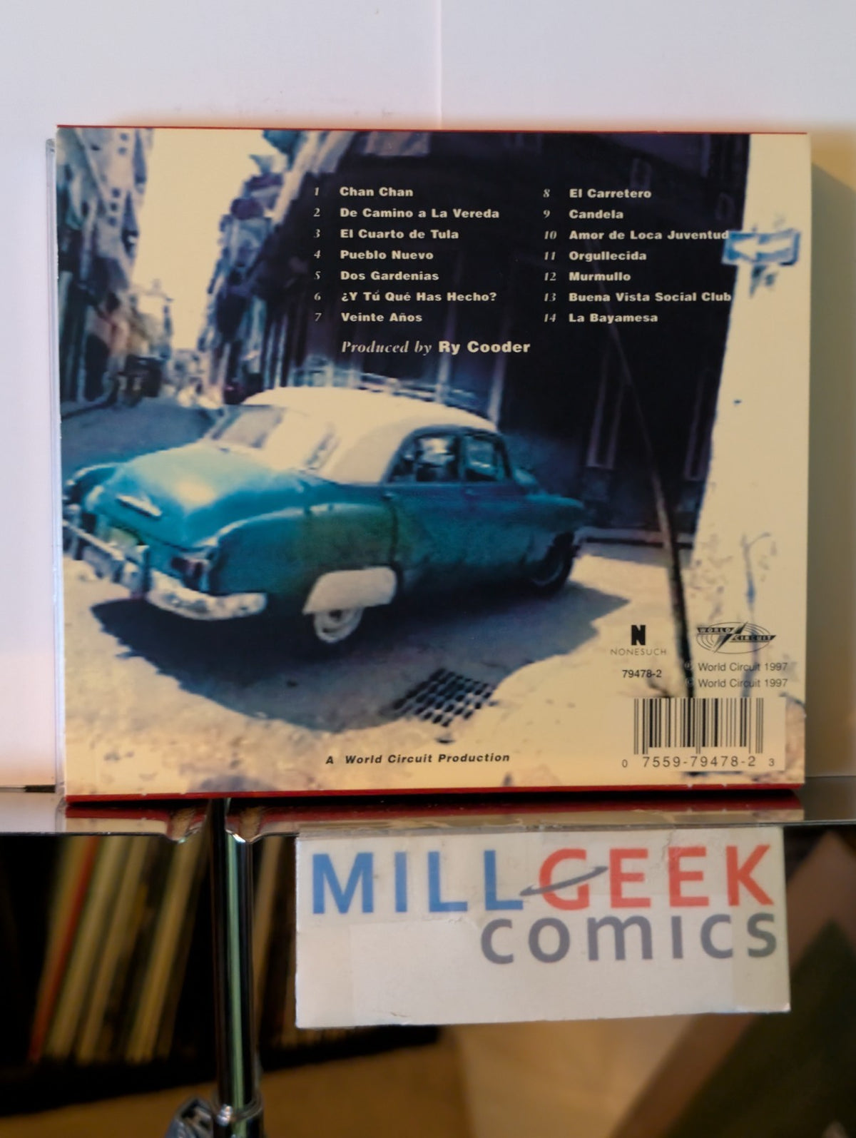 Buena Vista Social Club, Ry Cooder (CD 1997) Like New -JD