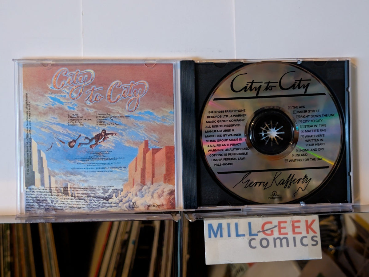 Gerry Rafferty - City to City & Baker Street, 2 CD Lot (CD) Like New -JD