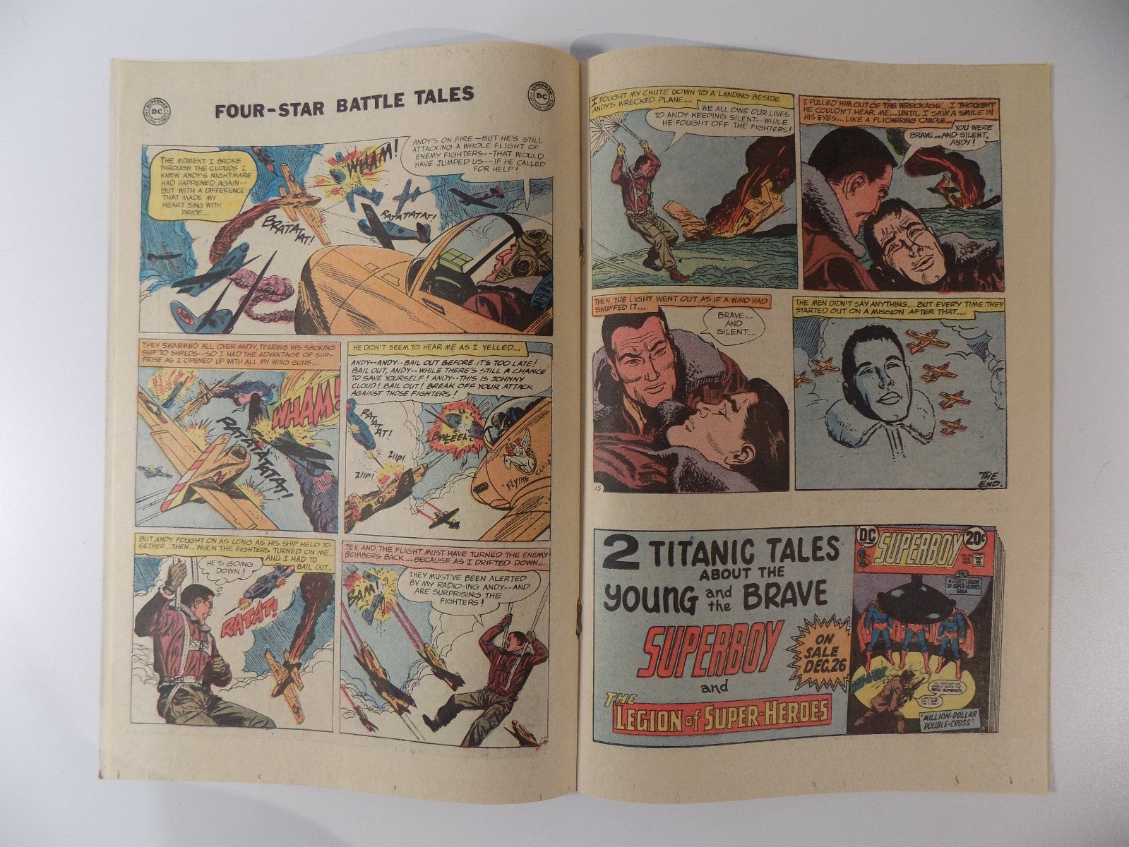 Four-Star Battle Tales #1 DC Comic Near Mint- March 1973