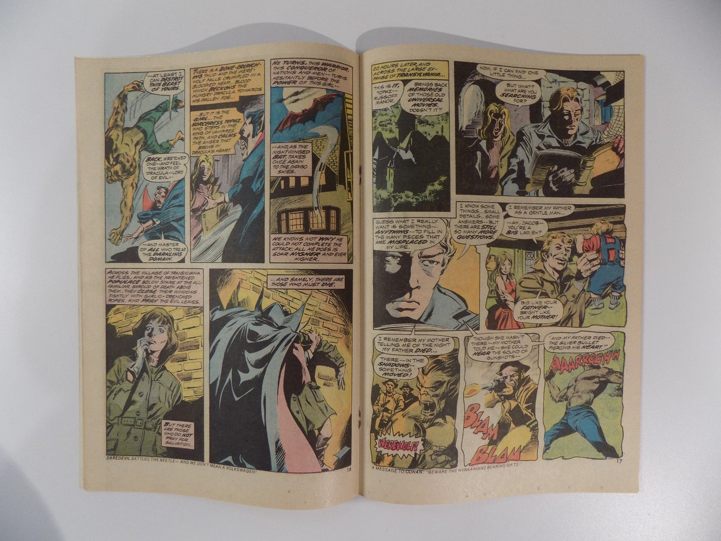 Tomb of Dracula #18 Marvel Comic March 1974 Very Fine