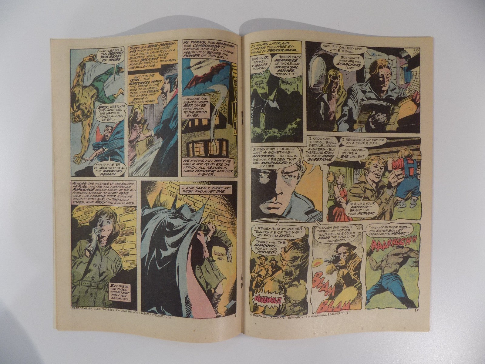 Tomb of Dracula #18 Marvel Comic March 1974 Very Fine