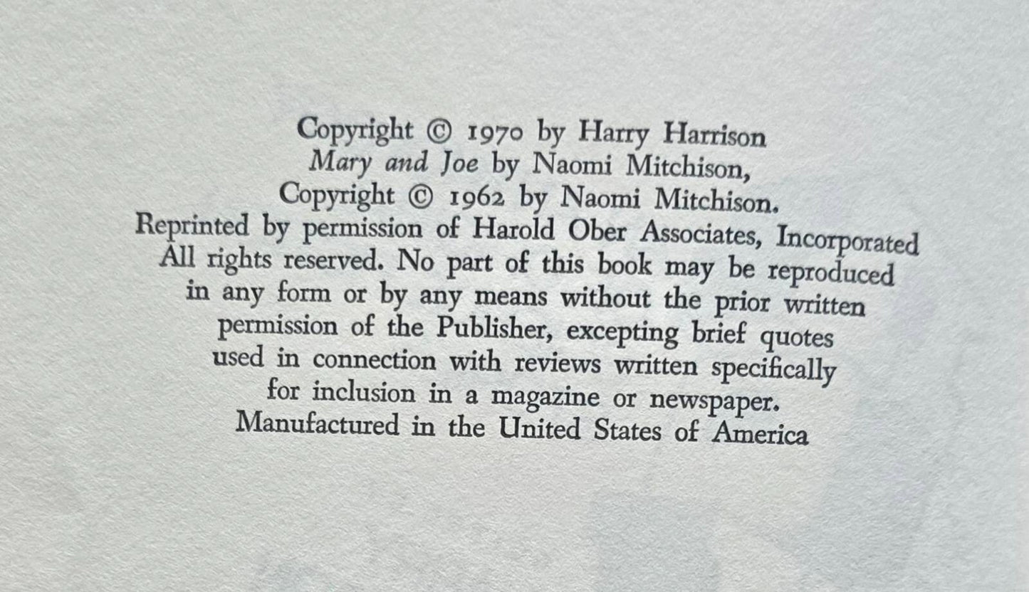 Nova 1 By Harry Harrison (1970, HC) JD