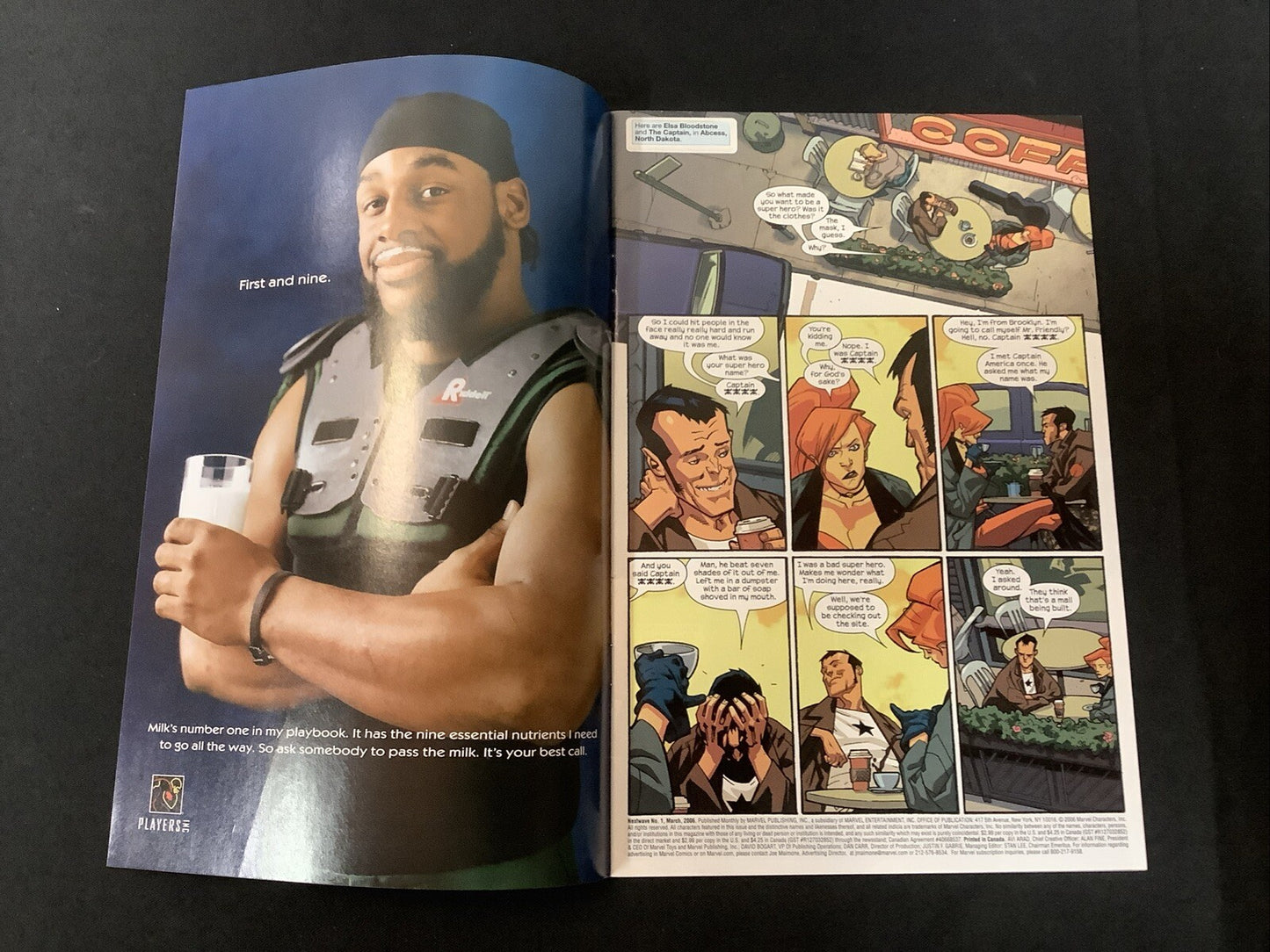 Nextwave: Agents of H.A.T.E. #1 (2006) 1st Red Hair Elsa Bloodstone