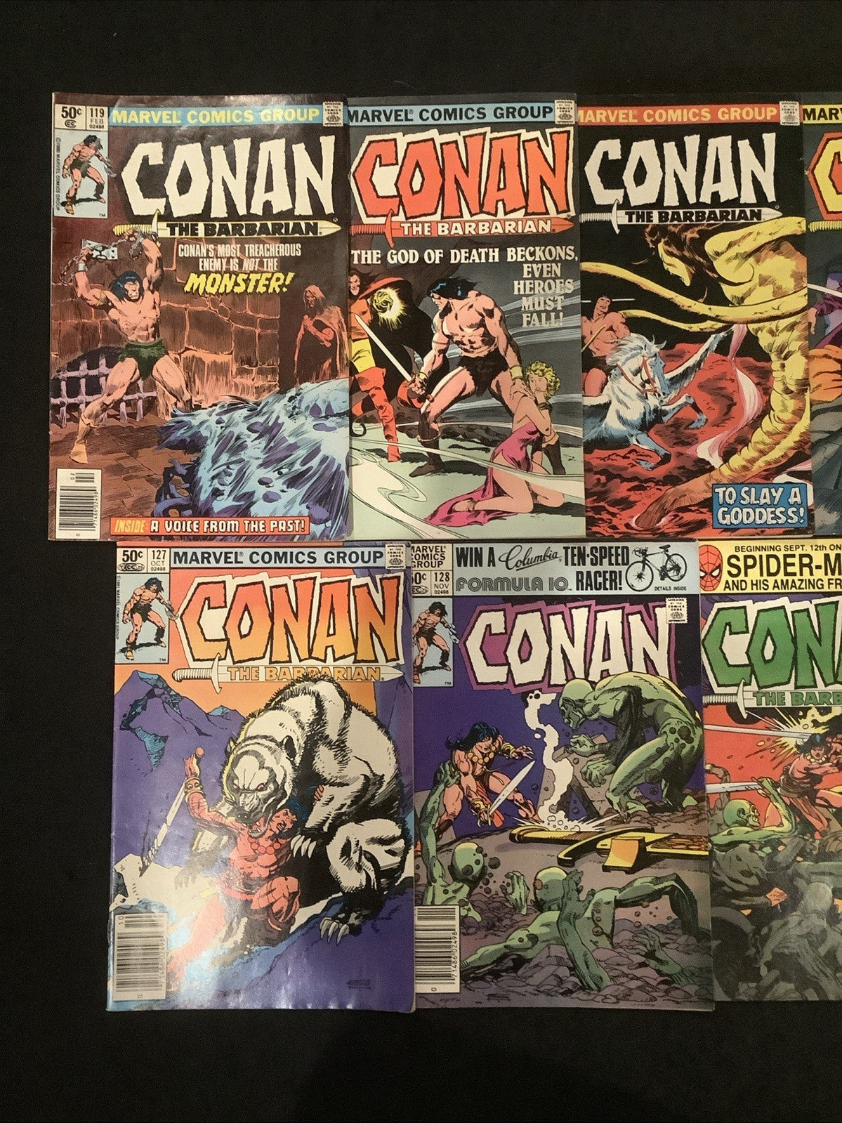 Conan the Barbarian #103-133 Comic Lot, Marvel, Reader Copies, Roy Thomas