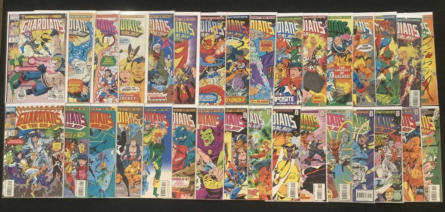 Guardians of the Galaxy #31-62 Comic Lot, Marvel Comics, Final Issue Of Series