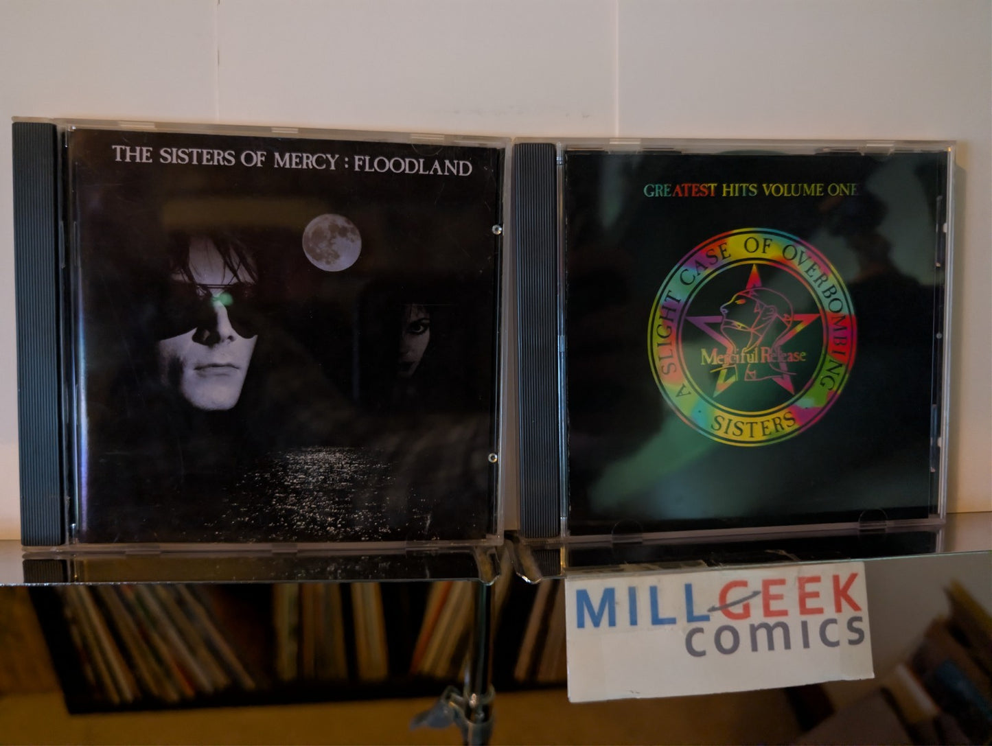 The Sisters of Mercy, 2 CD Albums (Floodland & A Slight Case of Overbombing) -JD