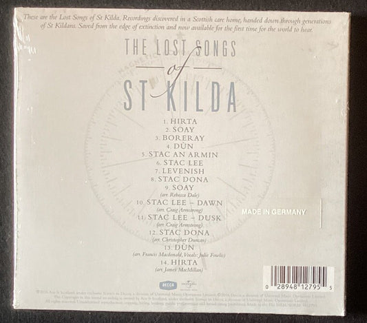Lost Songs of St Kilda (CD, Made In Germany, New, Sealed) -JD