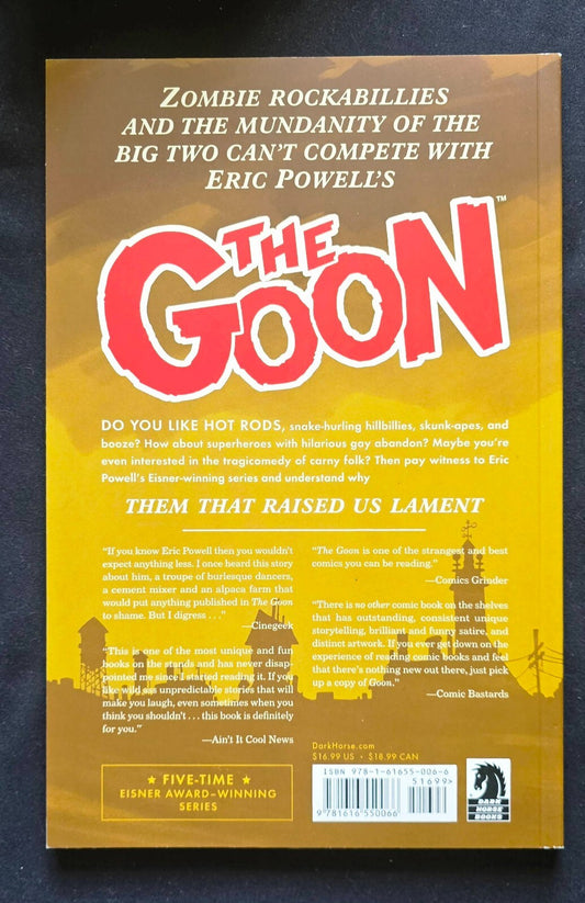 The Goon In Them That Raised Us Lament Vol. 12 by Eric Powell (1st Print, 2013)