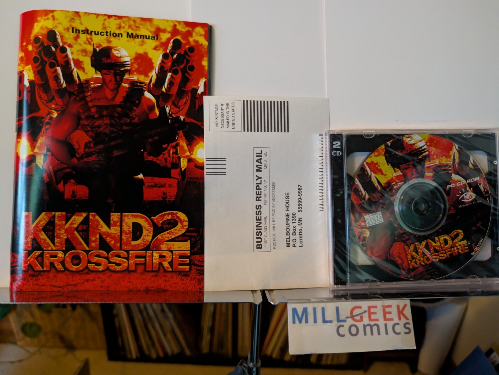 KKND2 Krossfire, Big Box Complete, Disc is new/sealed, PC CD-ROM -JD