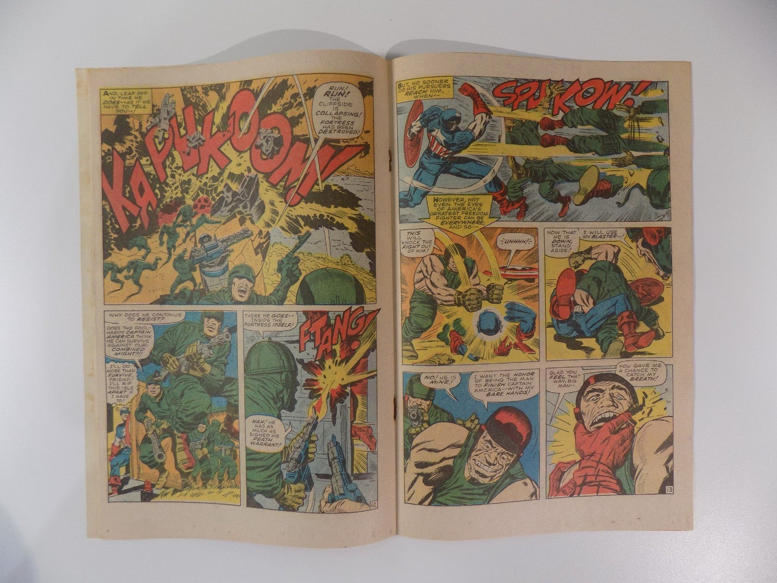 Captain America #103 Marvel Comic July 1968 Very Fine-